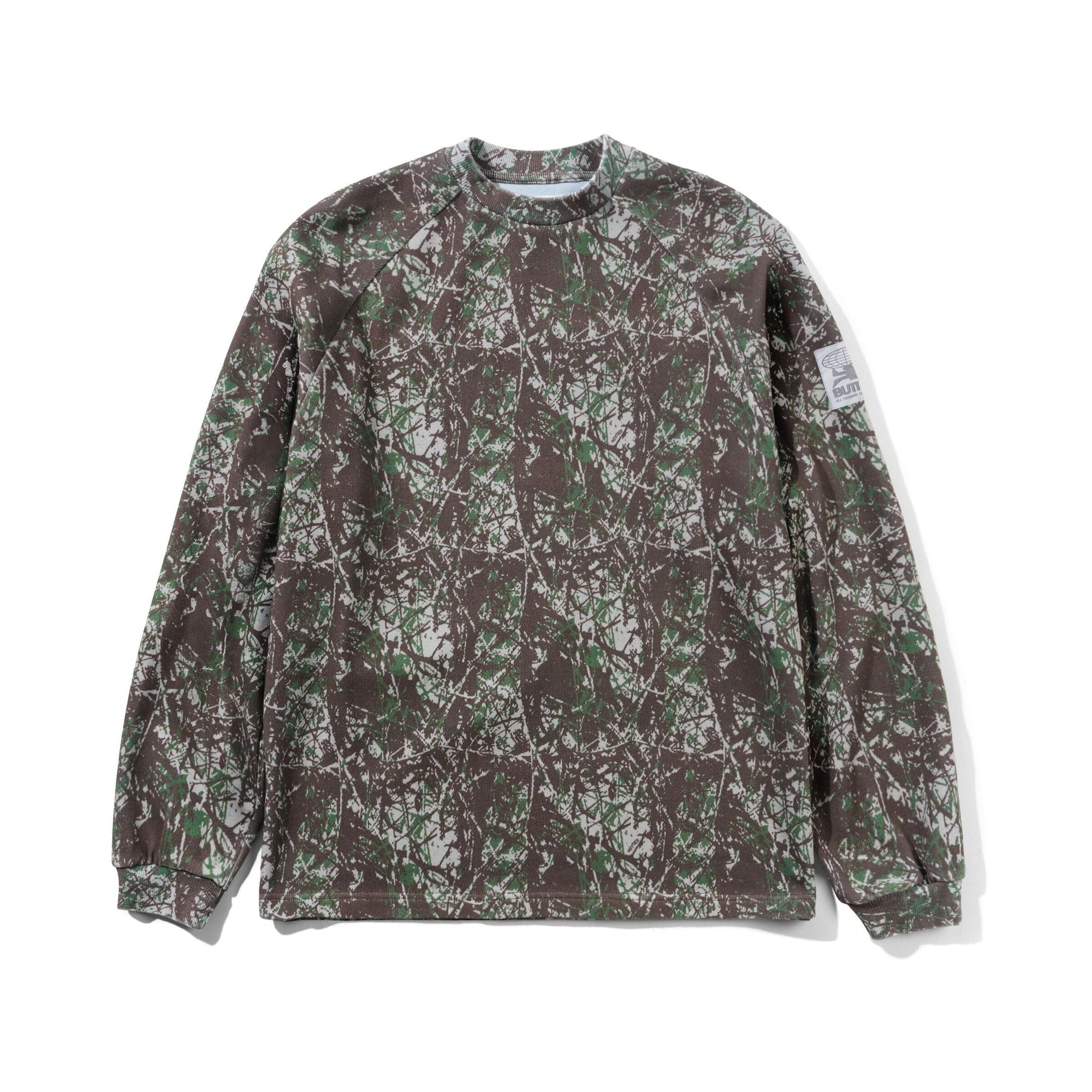 Butter Goods Principal Crewneck Woods Camo crewnecks Butter Goods 