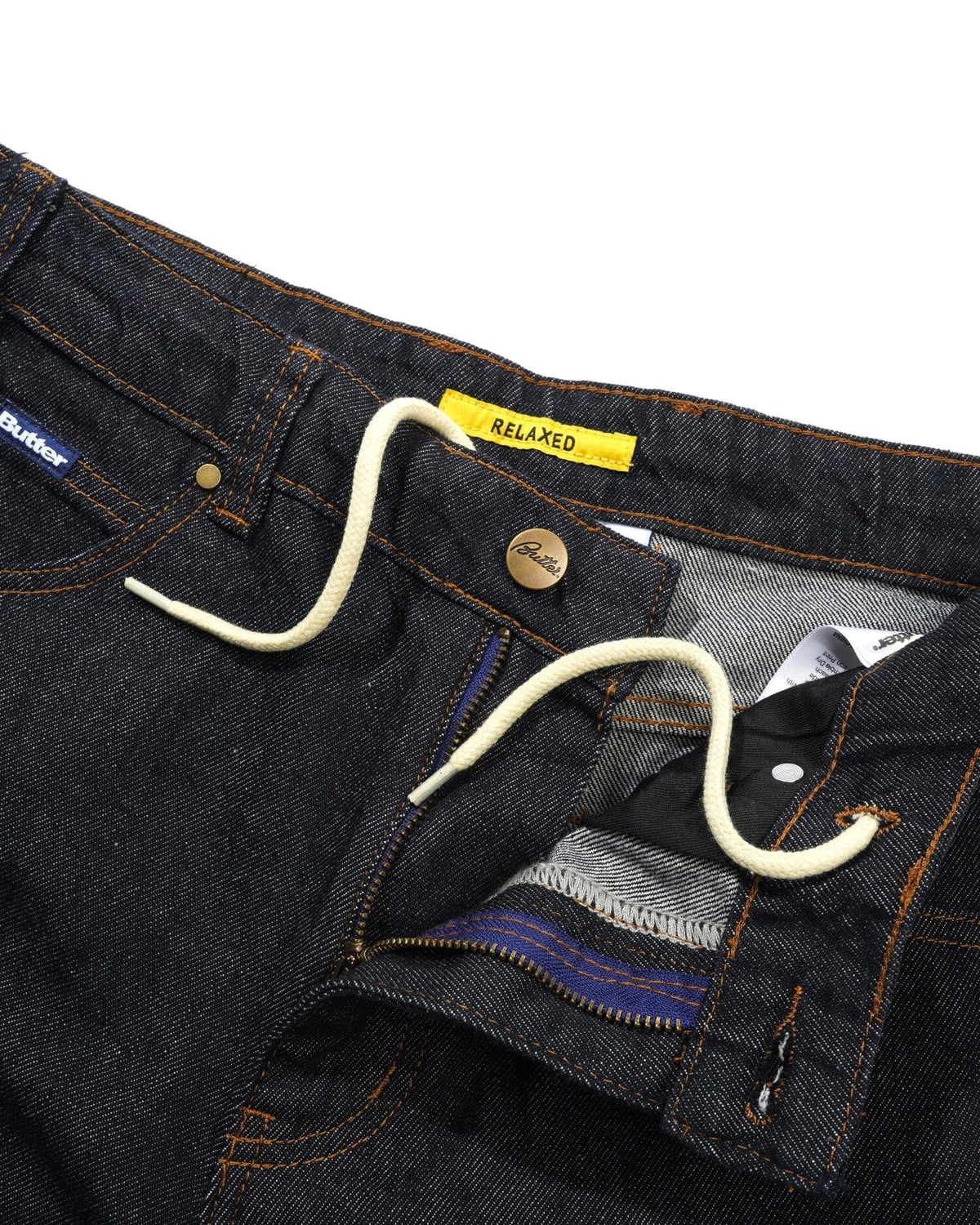 Butter Goods Relaxed Denim Jeans Raw Indigo pants Butter Goods 