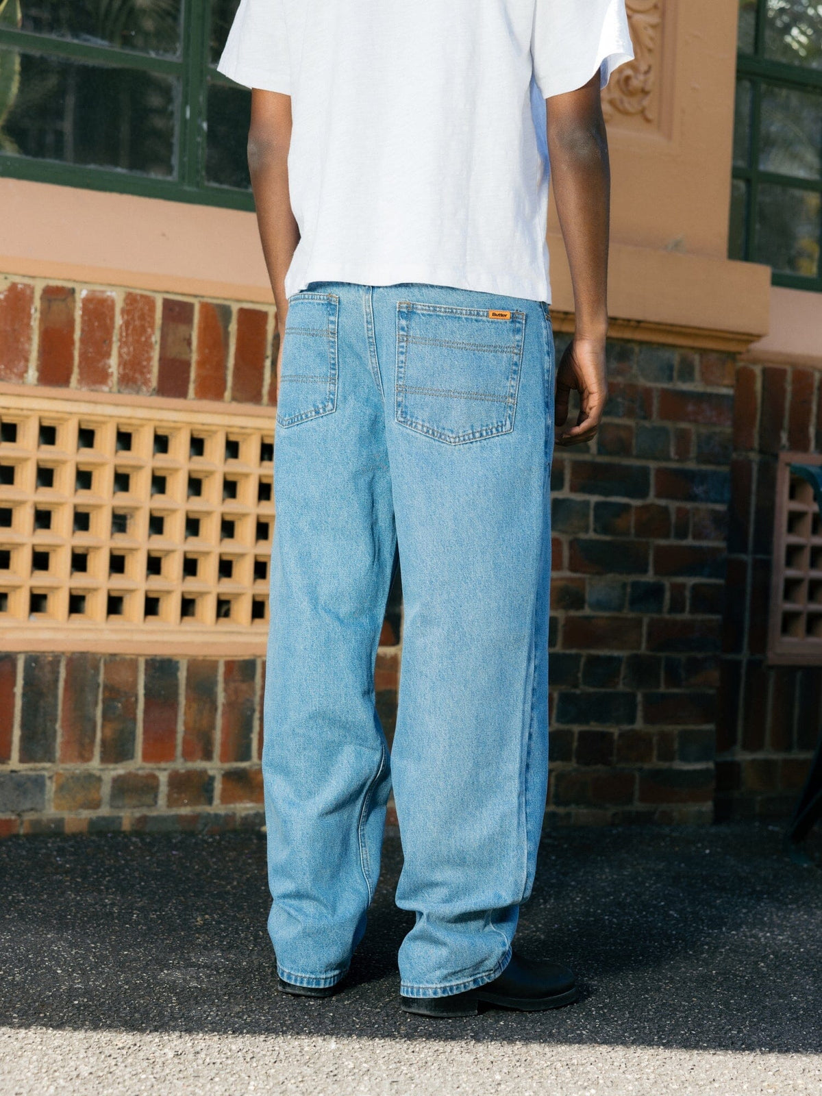 Butter Goods Relaxed Denim Jeans Raw Indigo pants Butter Goods 