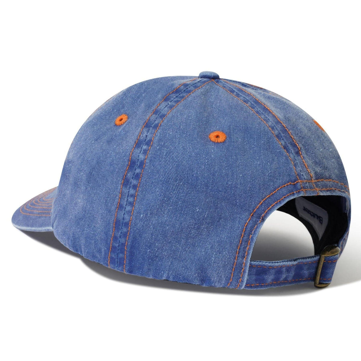 Butter Goods Rounded Logo 6 Panel Cap Cobalt Hats Butter Goods 