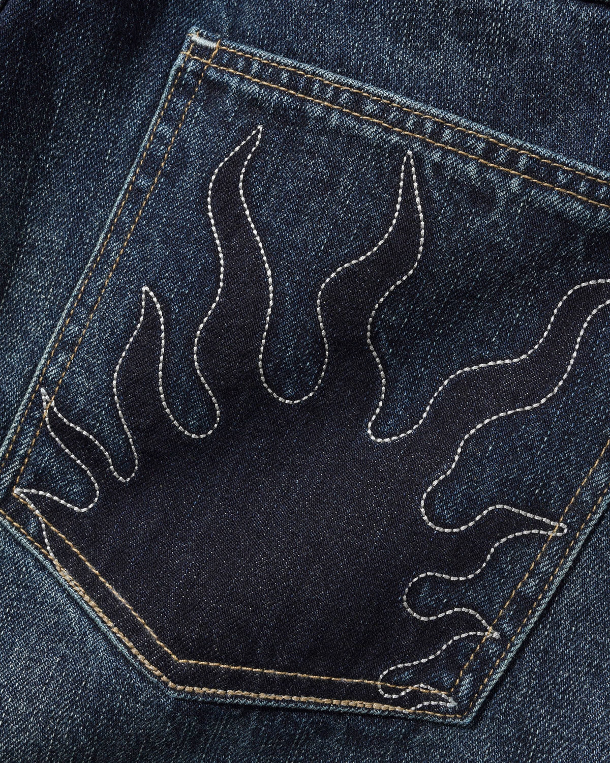 Butter Goods Solar Fade Denim Jeans Blue Tint Ripple pants Butter Goods 