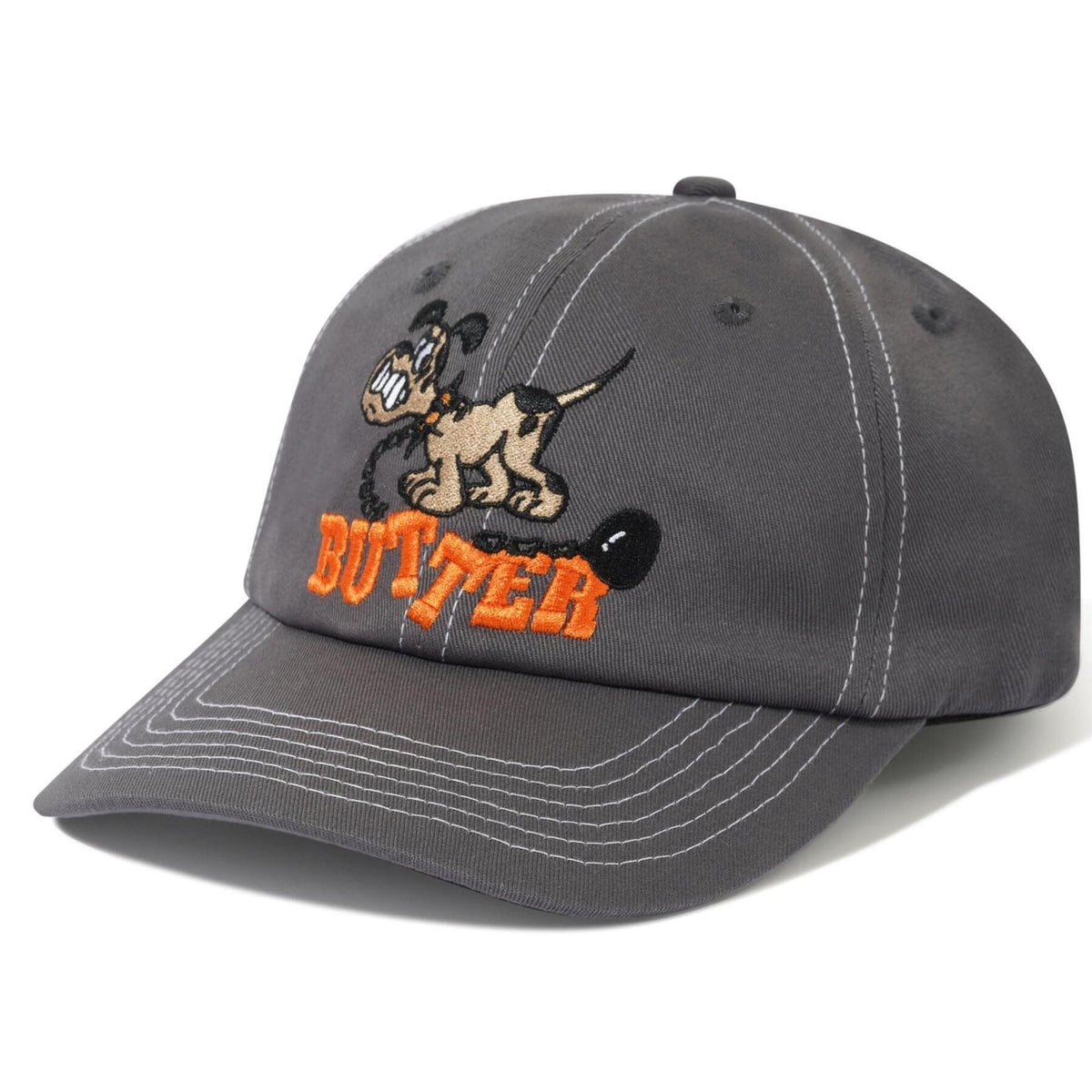 Butter Goods Unleash 6 Panel Cap Steel Hats Butter Goods 