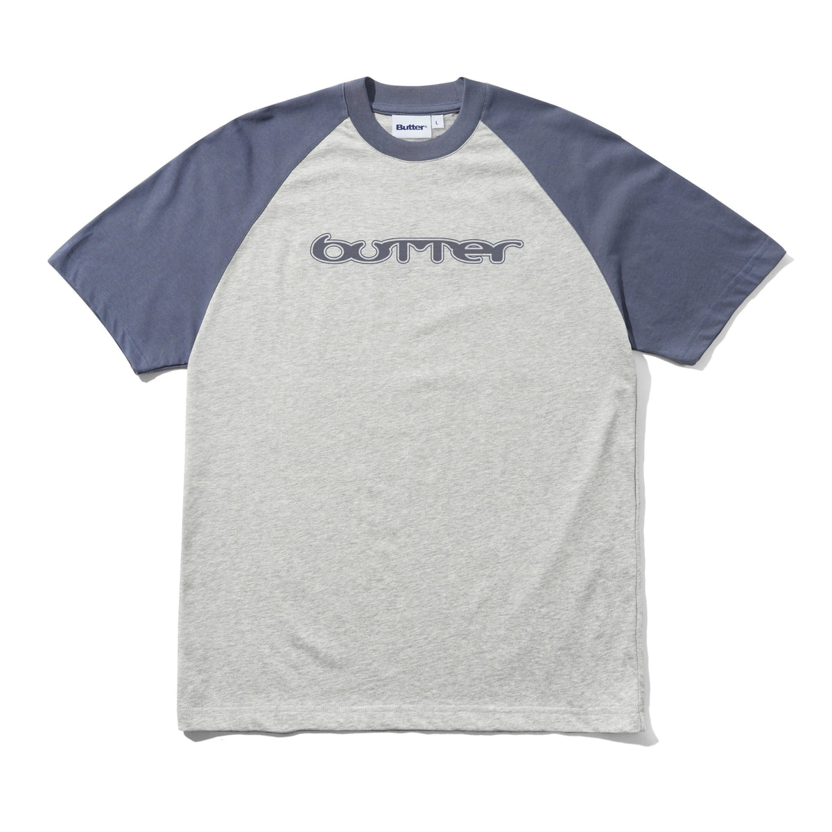Butter Goods Witness Raglan Tee Slate/Ash tees Butter Goods 