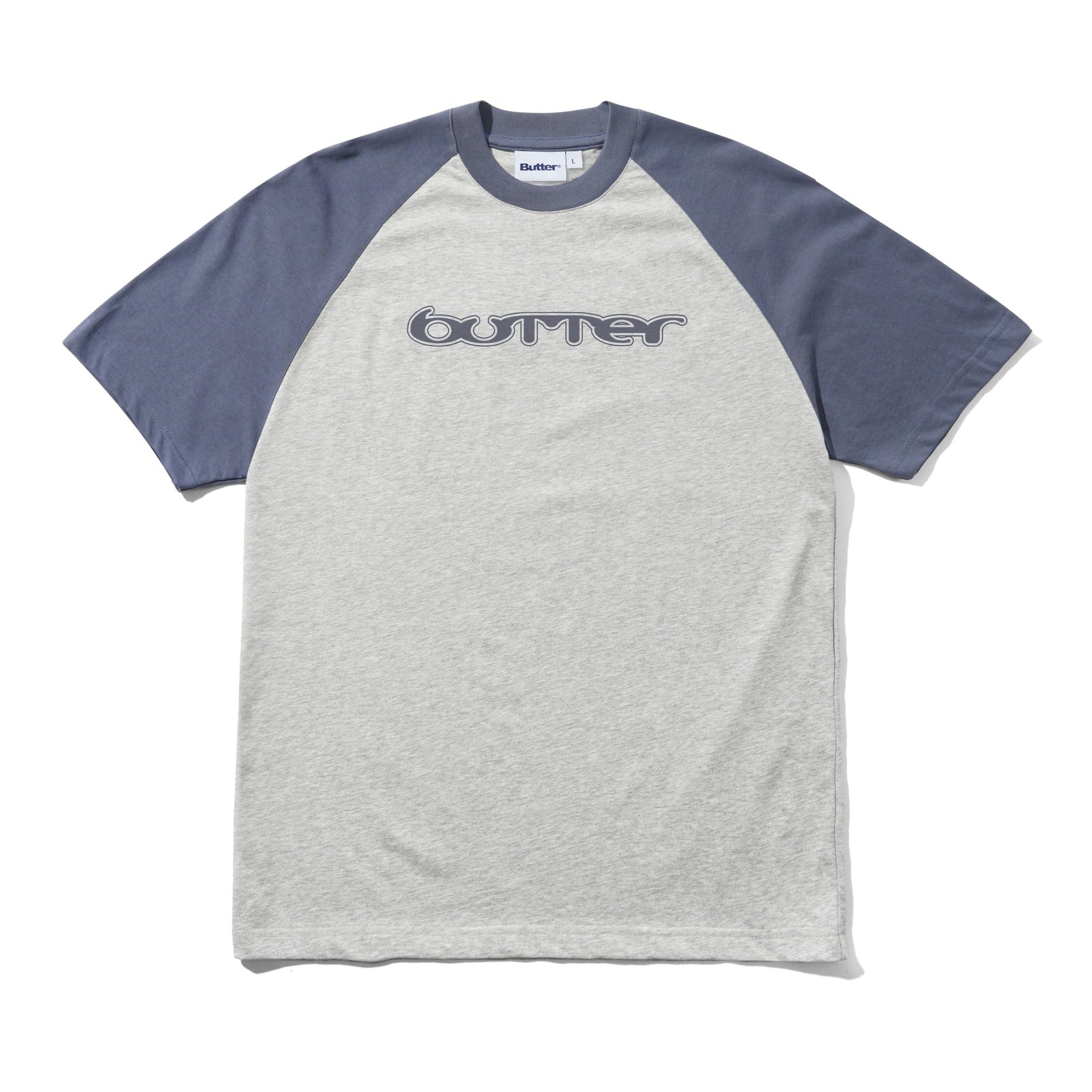 Butter Goods Witness Raglan Tee Slate/Ash tees Butter Goods 