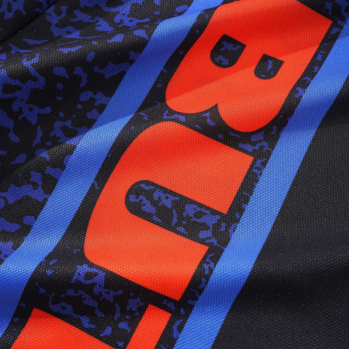 Butter Goods x Umbro Goalie L/S Jersey Black/Blue shirts Butter Goods 
