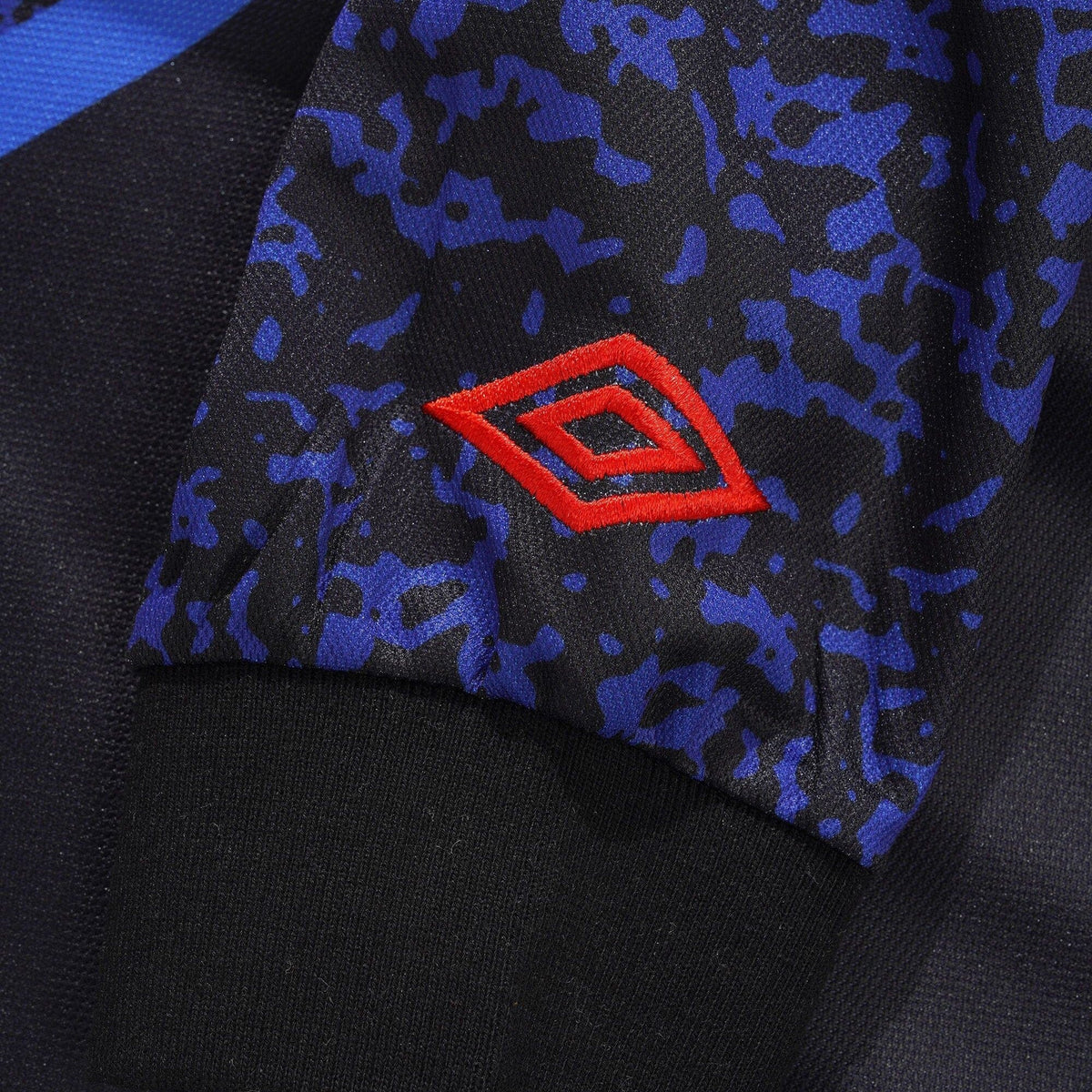 Butter Goods x Umbro Goalie L/S Jersey Black/Blue shirts Butter Goods 