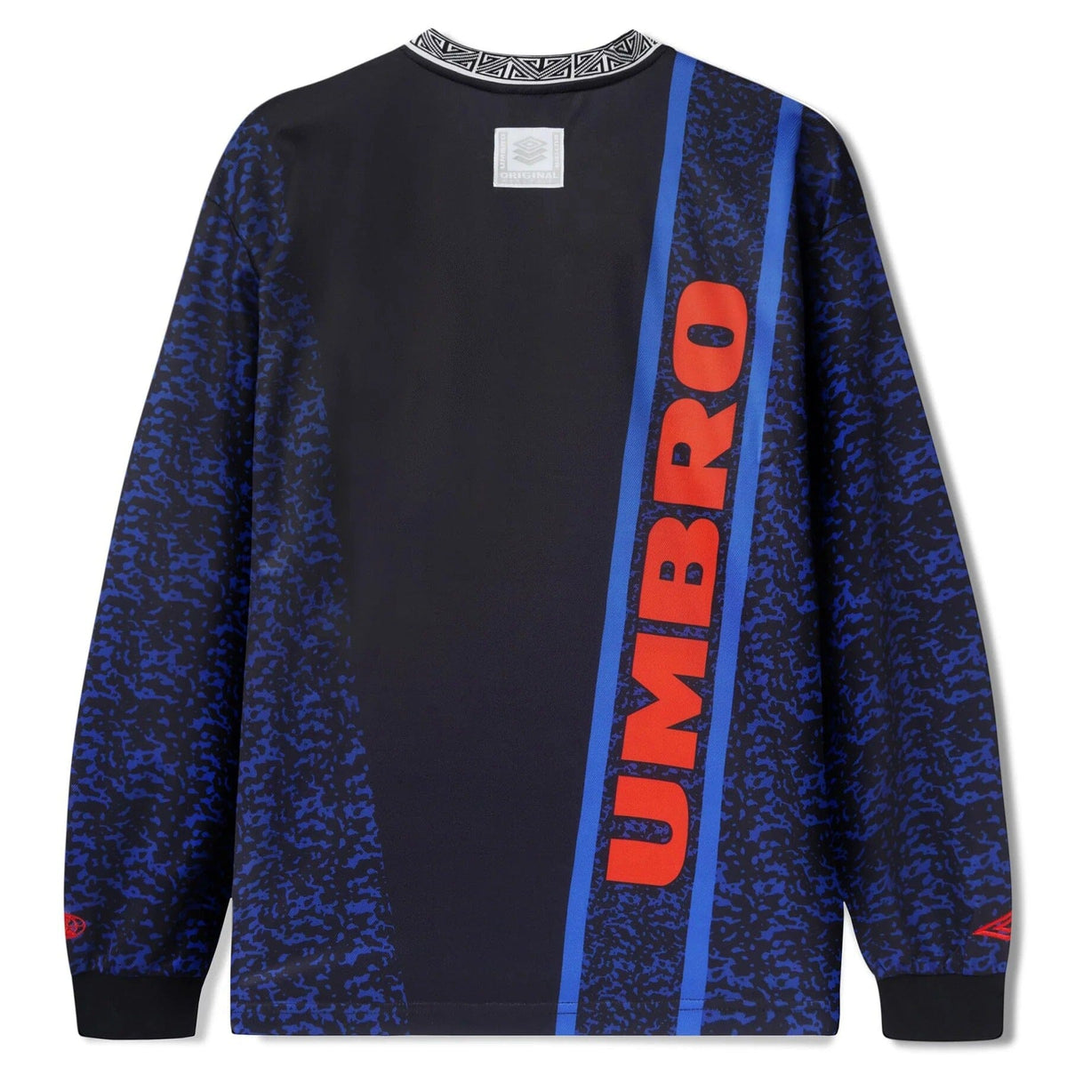Butter Goods x Umbro Goalie L/S Jersey Black/Blue shirts Butter Goods 