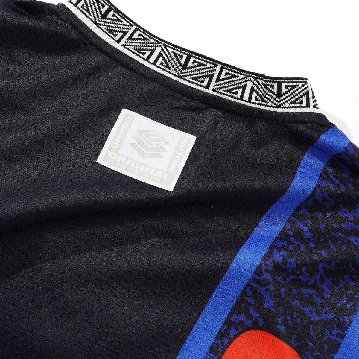 Butter Goods x Umbro Goalie L/S Jersey Black/Blue shirts Butter Goods 