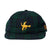 by Parra Clipped Wings 6 Panel Hat Pine Green hats by Parra 