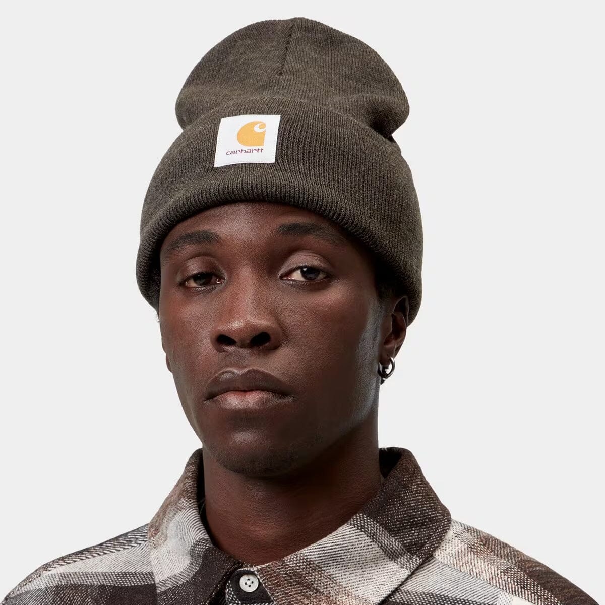 Carhartt WIP Acrylic Watch Cap Beanie Shungite Heather beanies Carhartt WIP 