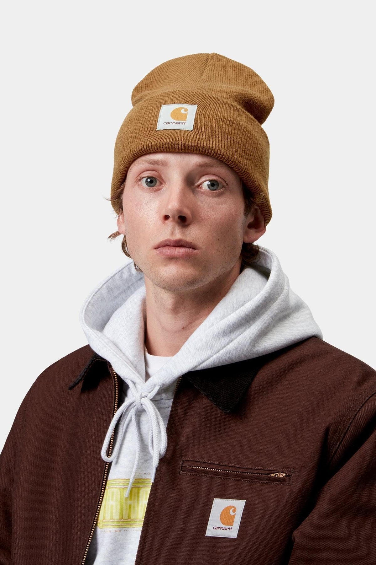 Carhartt WIP Acrylic Watch Cap Hamilton Brown beanies Carhartt WIP 