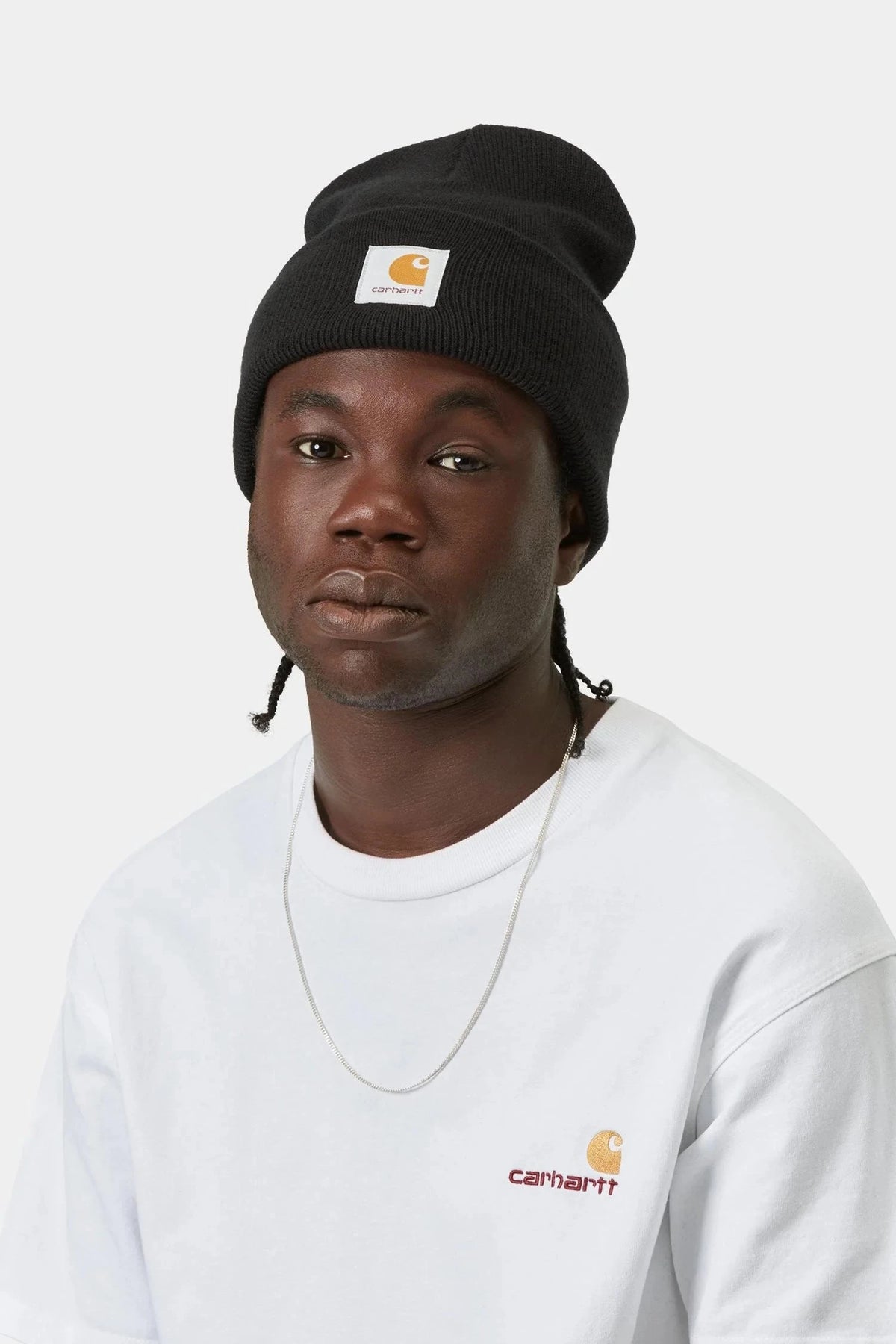 Carhartt WIP Acrylic Watch Hat Beanie Black beanies Carhartt WIP 
