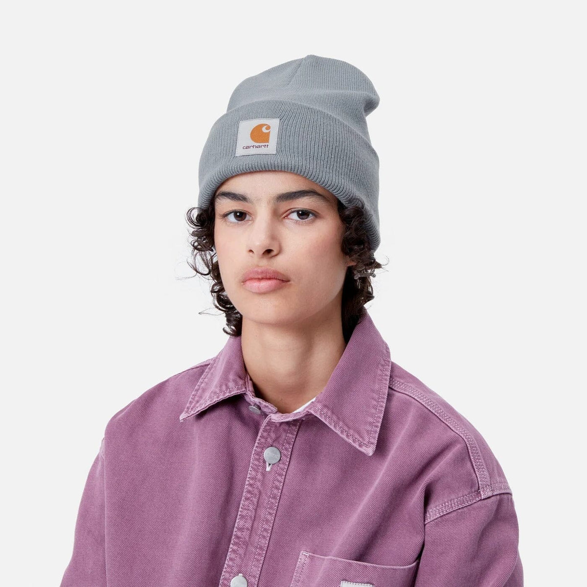 Carhartt WIP Acrylic Watch Hat Dove Grey beanies Carhartt WIP 
