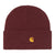 Carhartt WIP American Script Beanie Malbec beanies Carhartt WIP 