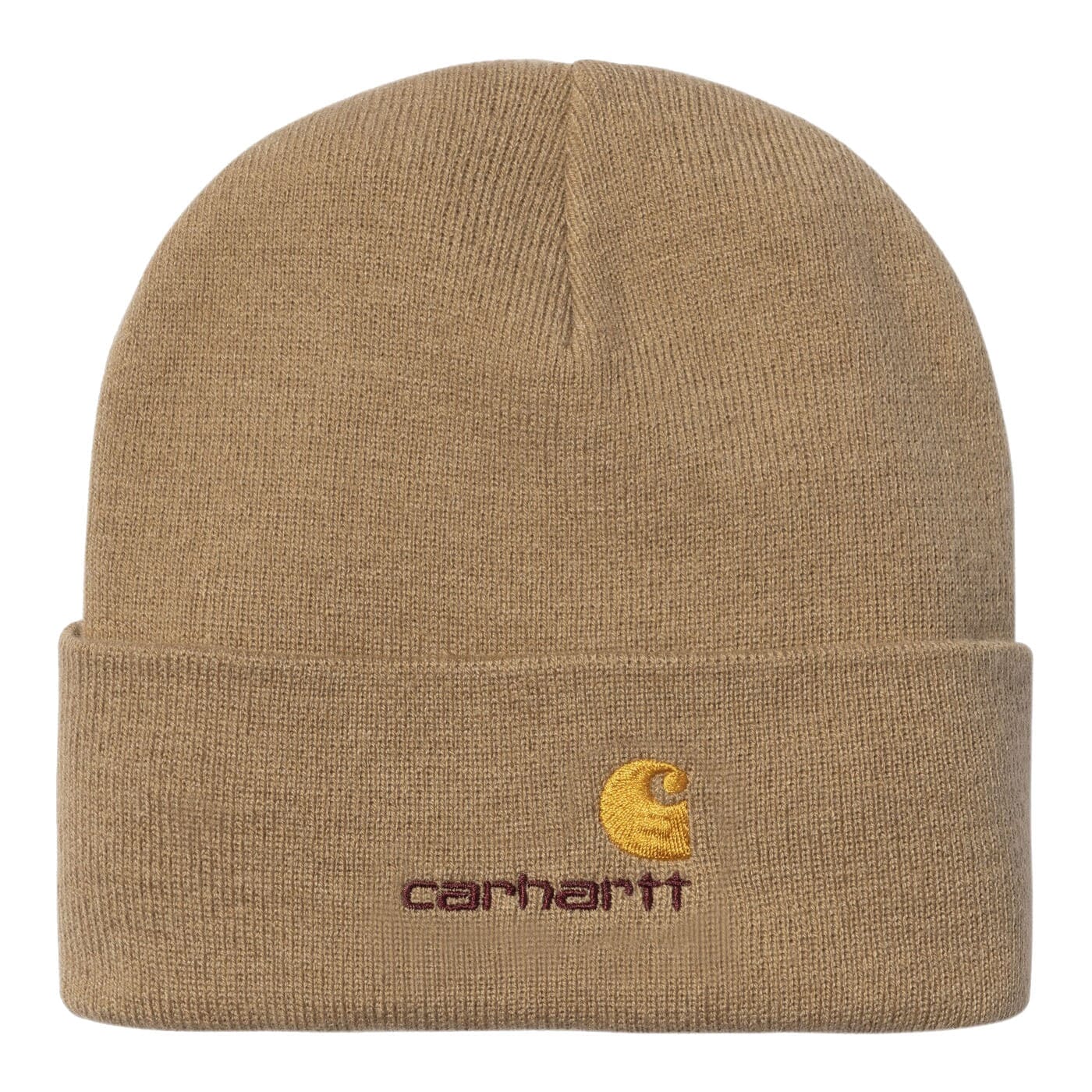 Carhartt WIP American Script Beanie Peanut beanies Carhartt WIP 