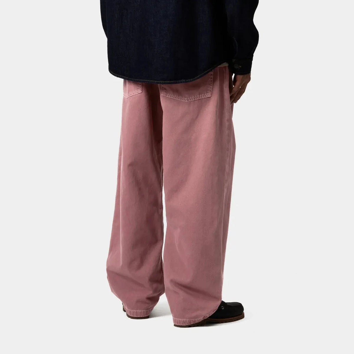 Carhartt WIP Brandon Pant Dusky Pink Stone Dyed Clark Twill pants Carhartt WIP 