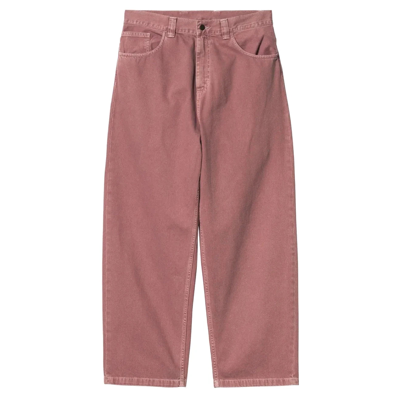 Carhartt WIP Brandon Pant Dusky Pink Stone Dyed Clark Twill Carhartt WIP Brandon Pant Dusky Pink Stone Dyed Clark Twill
