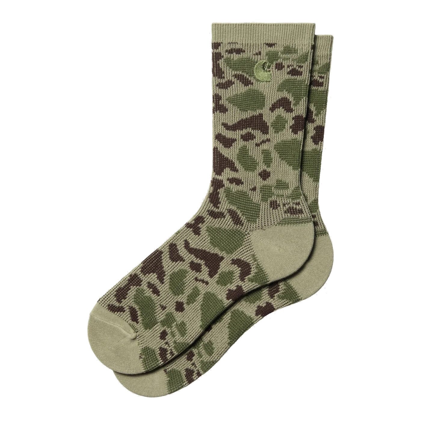 Carhartt WIP Camo Socks Camo Duck Jacquard/Green Socks Carhartt WIP 