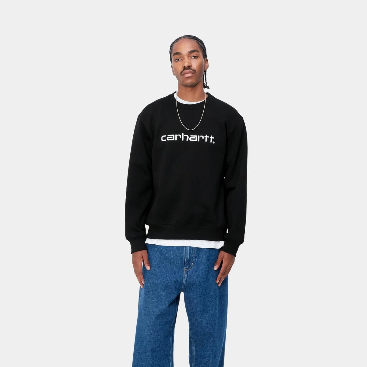 Carhartt WIP Carhartt Sweat Black/White tees Carhartt WIP 