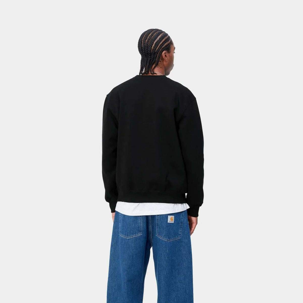 Carhartt WIP Carhartt Sweat Black/White tees Carhartt WIP 