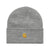 Carhartt WIP Chase Beanie Grey Heather/Gold beanies Carhartt WIP 