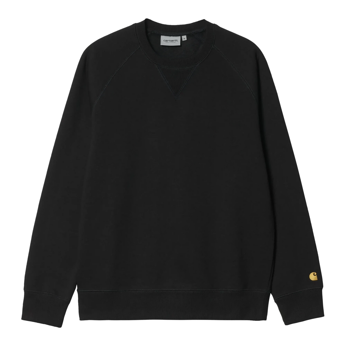 Carhartt WIP Chase Crewneck Sweat Black/Gold crewnecks Carhartt WIP 