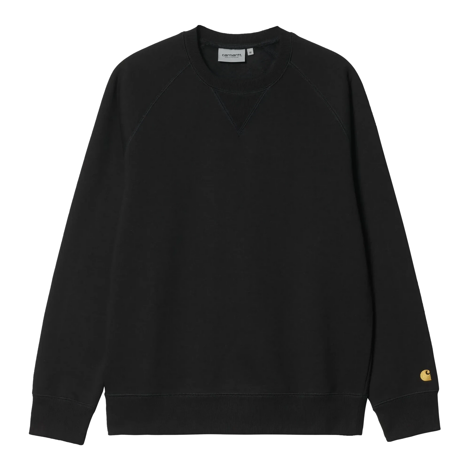 Carhartt WIP Chase Crewneck Sweat Black/Gold crewnecks Carhartt WIP 