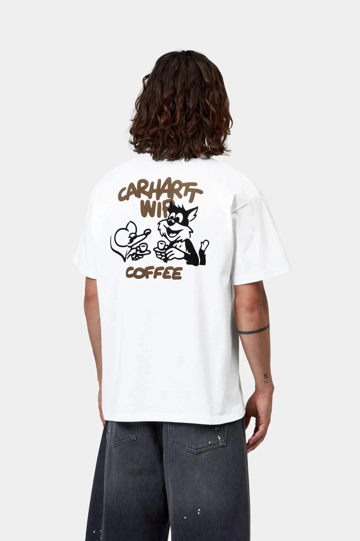 Carhartt WIP Coffee Break Tee White tees Carhartt WIP 