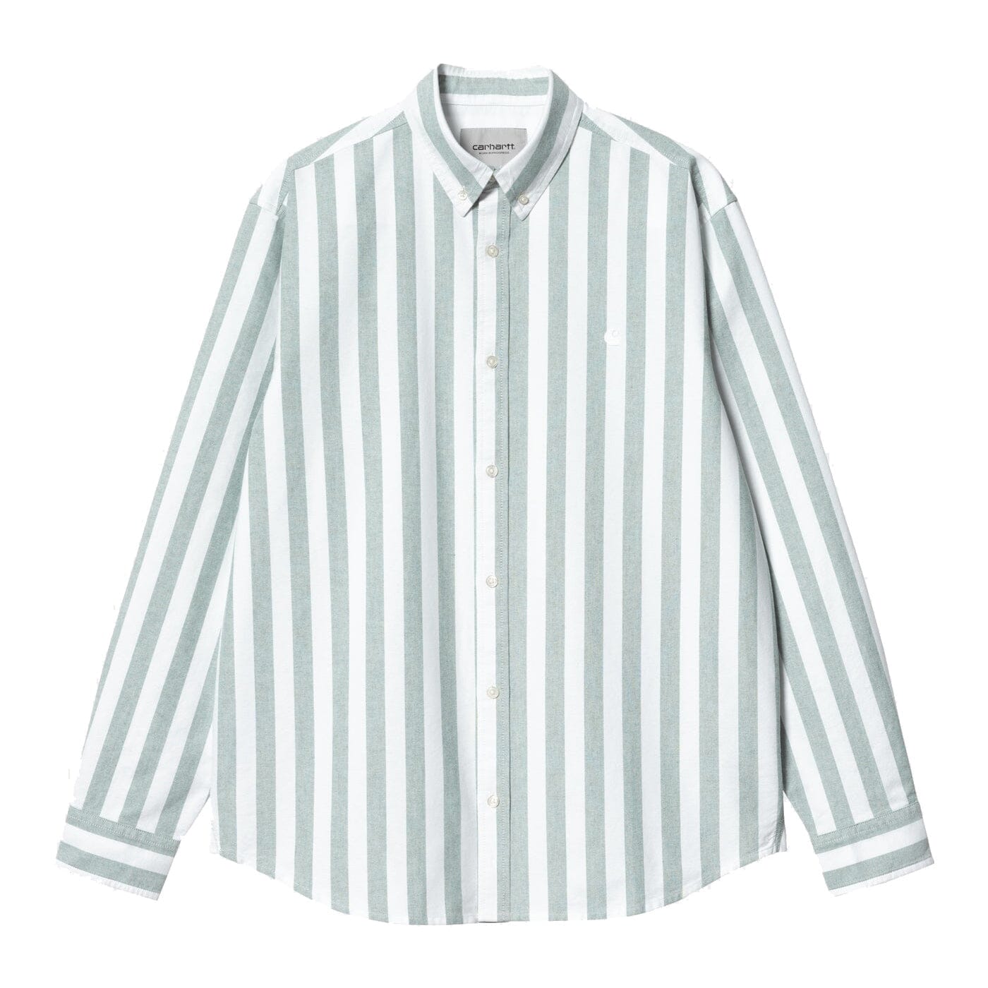 Carhartt WIP Dillion L/S Shirt Chervil/Stripe shirts Carhartt WIP 