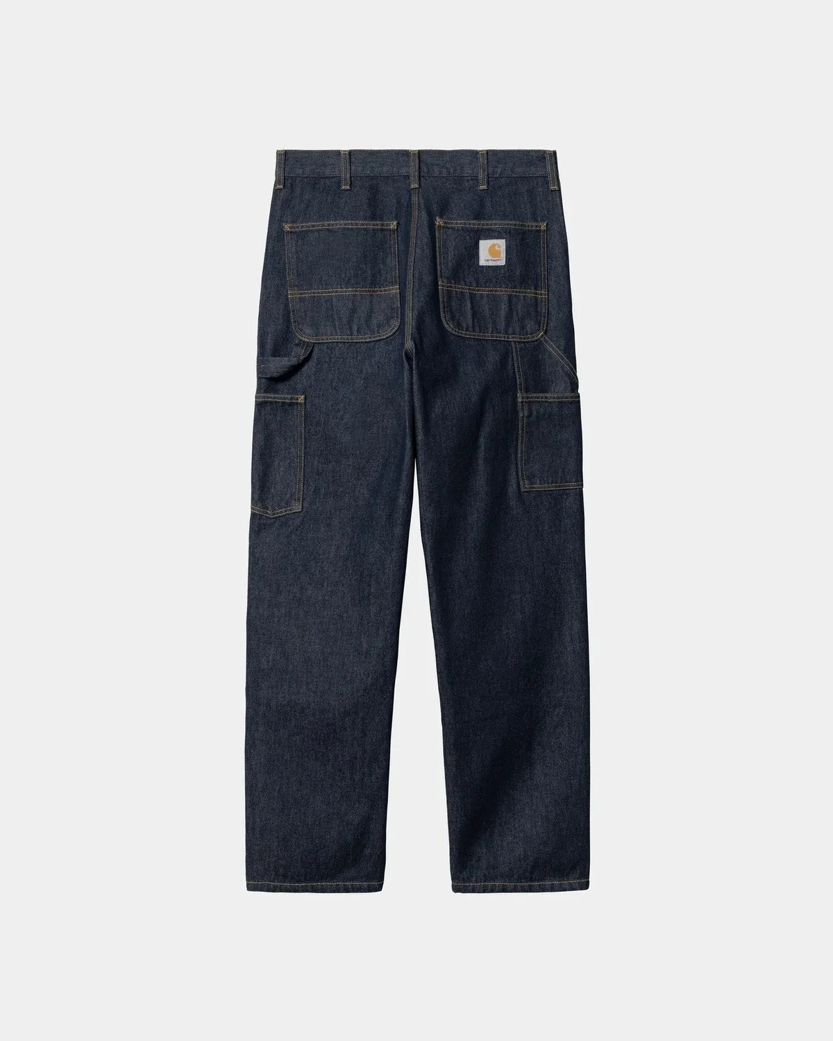 Carhartt WIP Double Knee Pant Blue Rinsed Smith Denim Pants Carhartt WIP 