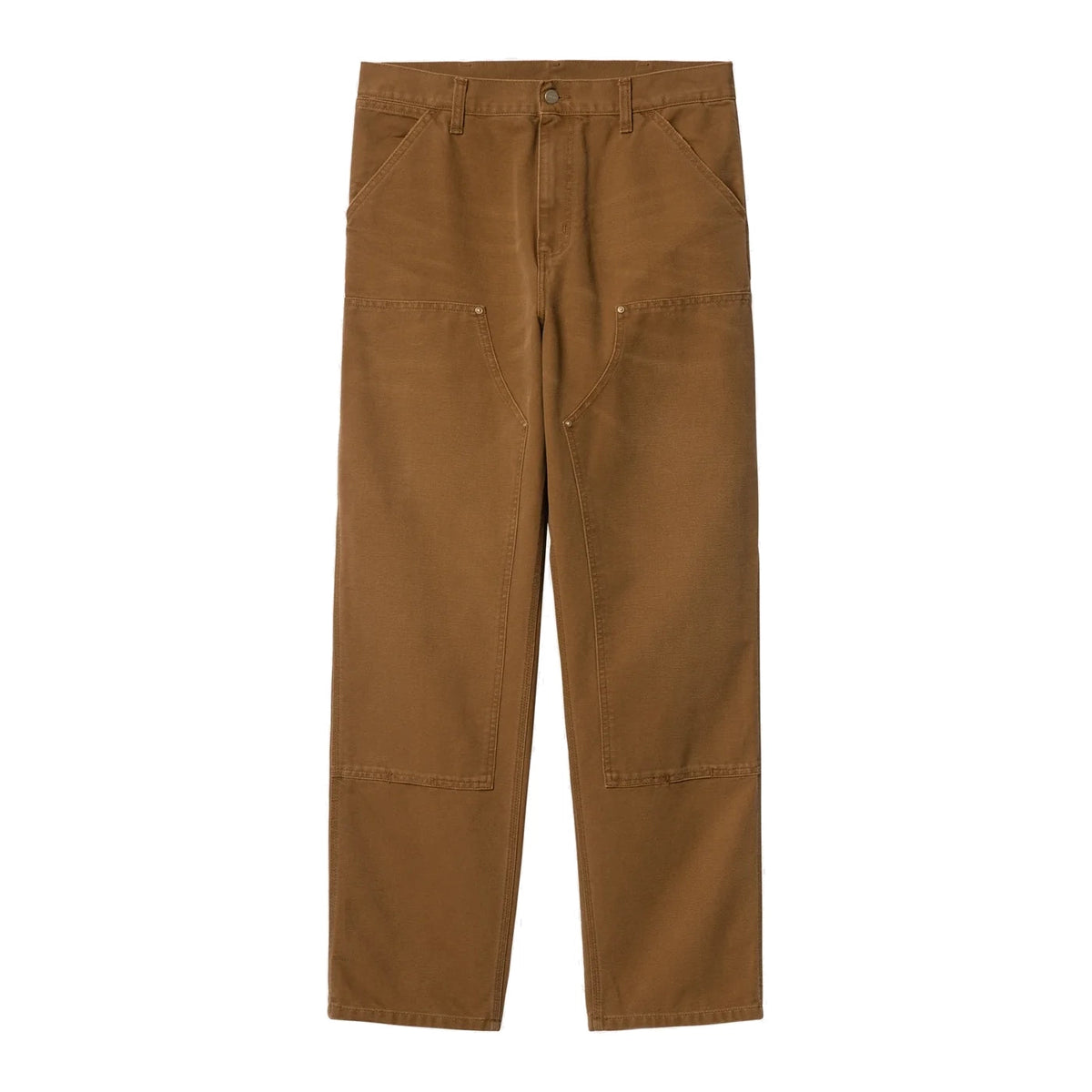 Carhartt WIP Double Knee Pant Deep Hamilton Brown Pants Carhartt WIP 