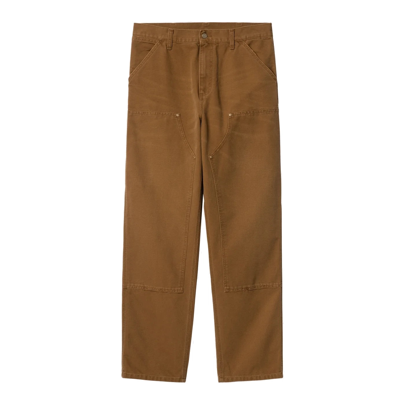 Carhartt WIP Double Knee Pant Deep Hamilton Brown Pants Carhartt WIP 