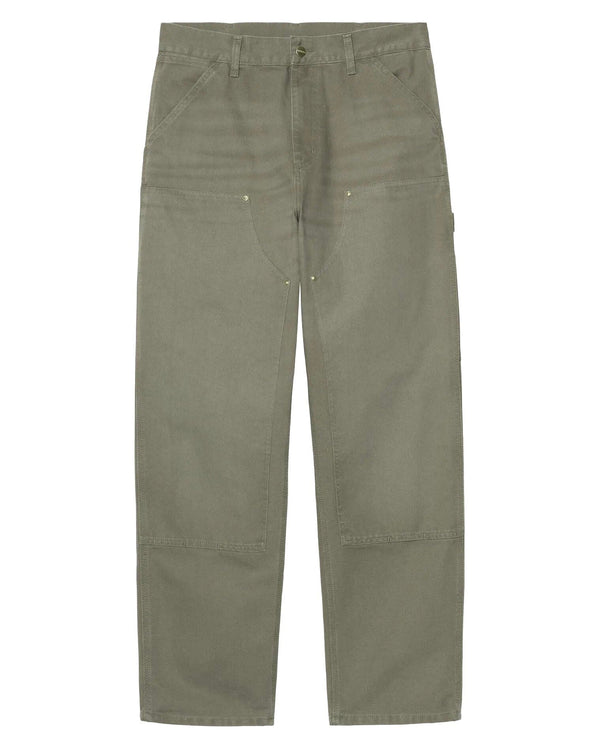 Carhartt WIP Double Knee Pant Leaf (Stone Canvas) - Coureur Goods