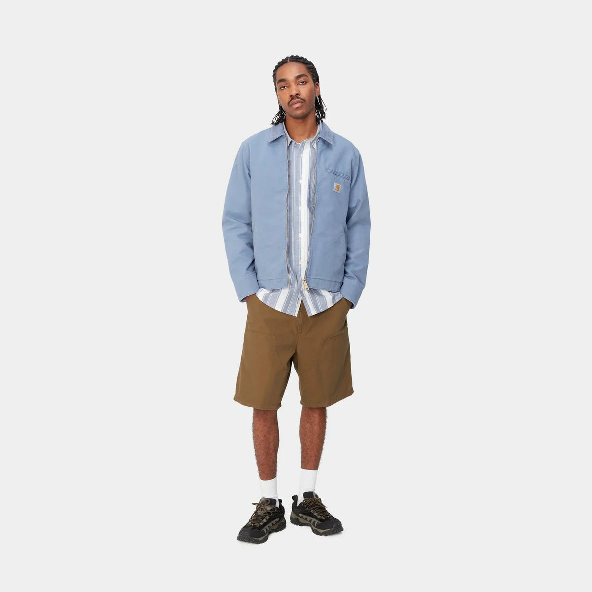 Carhartt WIP Double Knee Short Hamilton Brown Shorts Carhartt WIP 