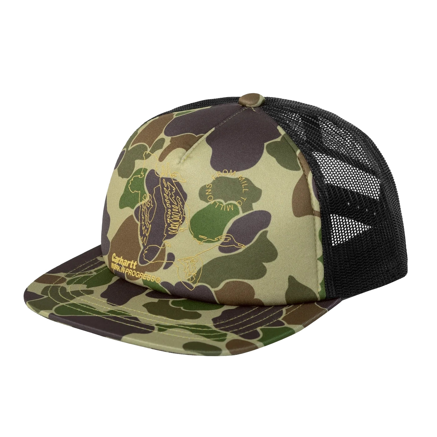 Carhartt WIP Flying Ducks Trucker Cap Camo Duck/Green hats Carhartt WIP 