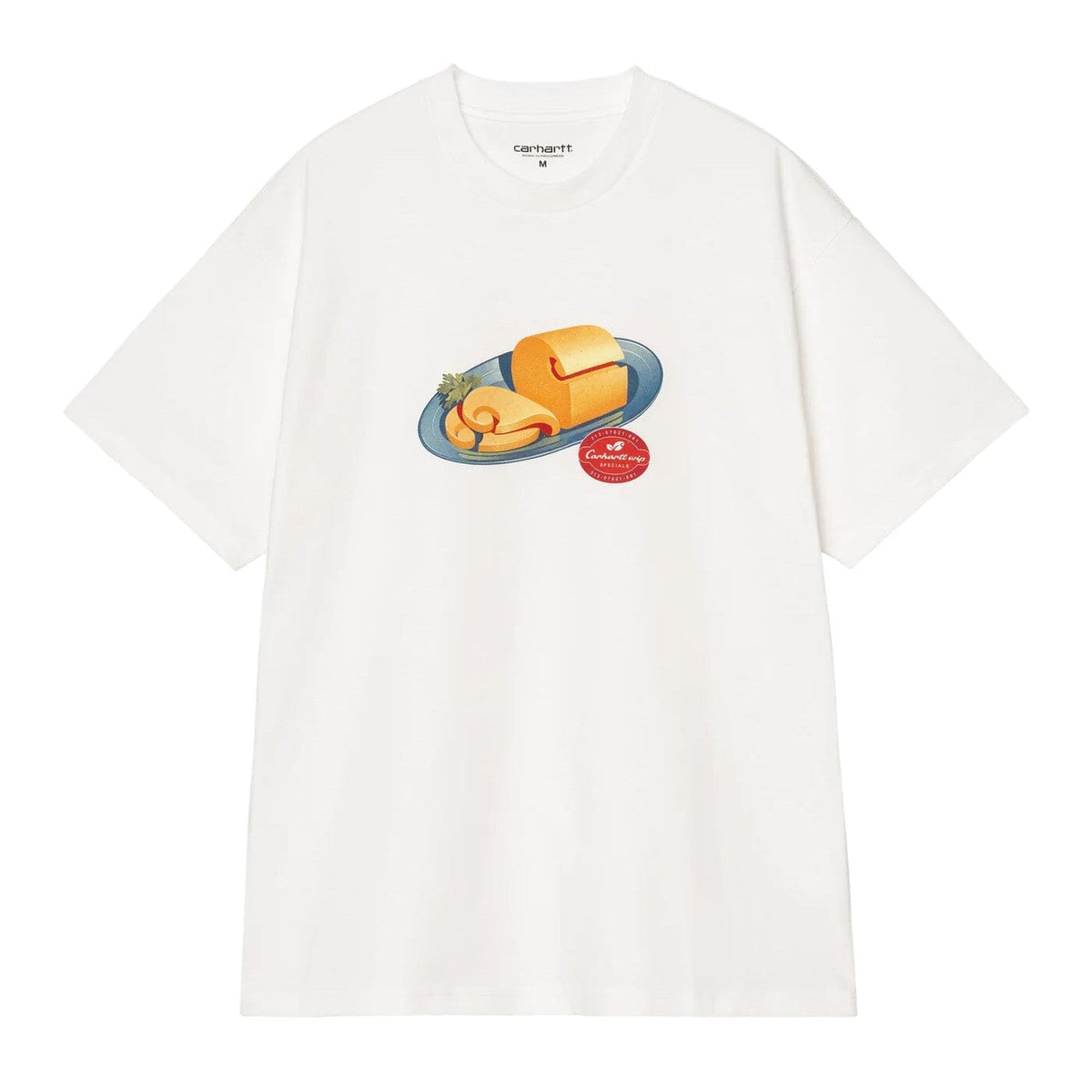 Carhartt WIP Fromage Tee White tees Carhartt WIP 