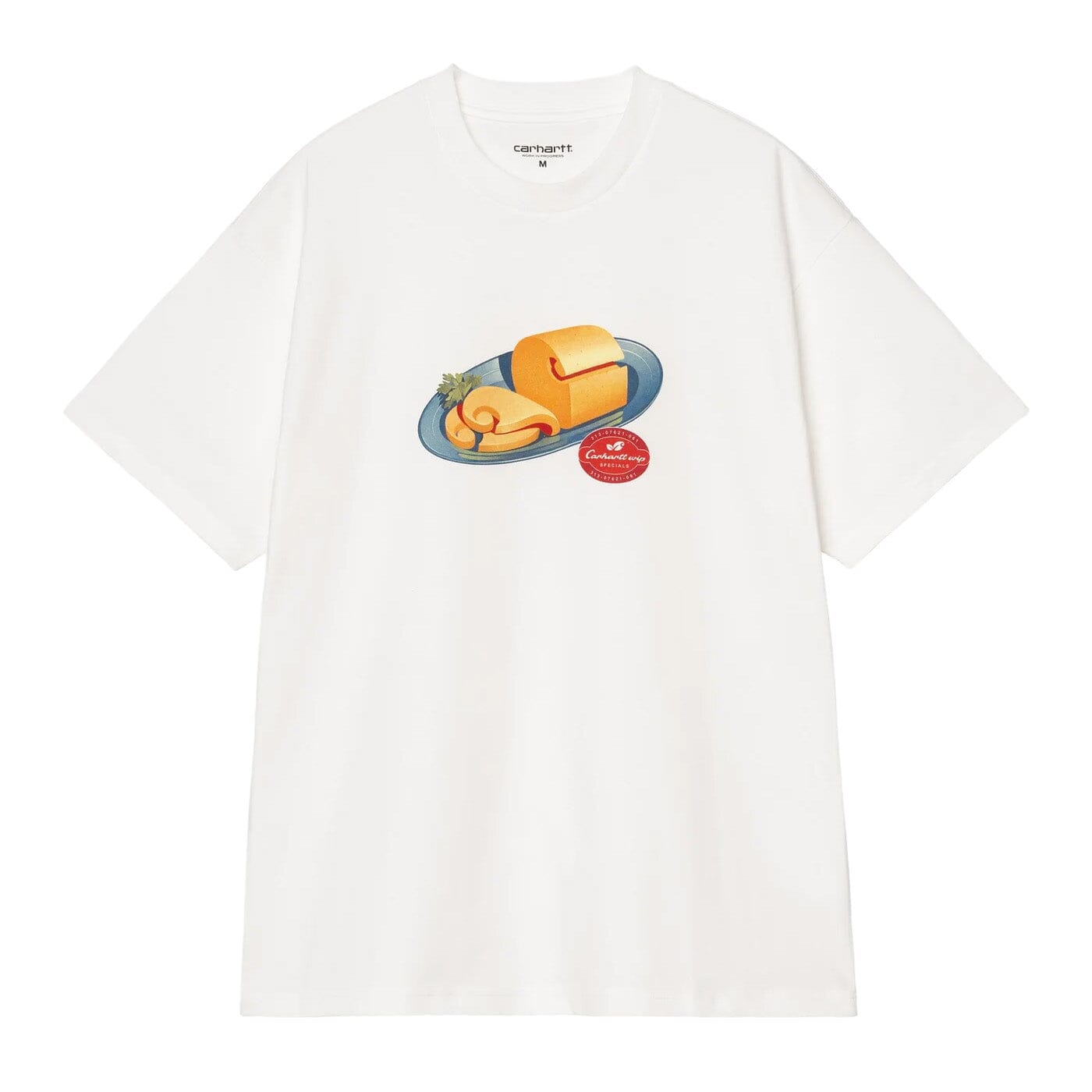 Carhartt WIP Fromage Tee White tees Carhartt WIP 