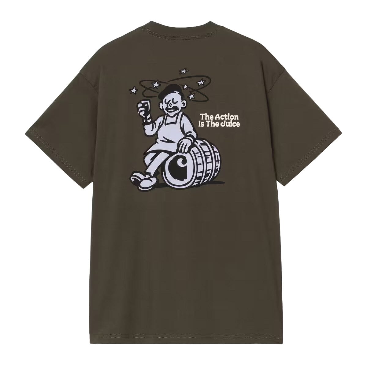 Carhartt WIP Grape Picker Tee Cypress tees Carhartt WIP 