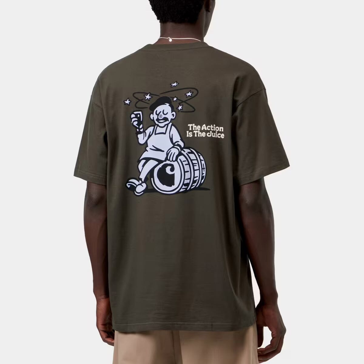Carhartt WIP Grape Picker Tee Cypress tees Carhartt WIP 