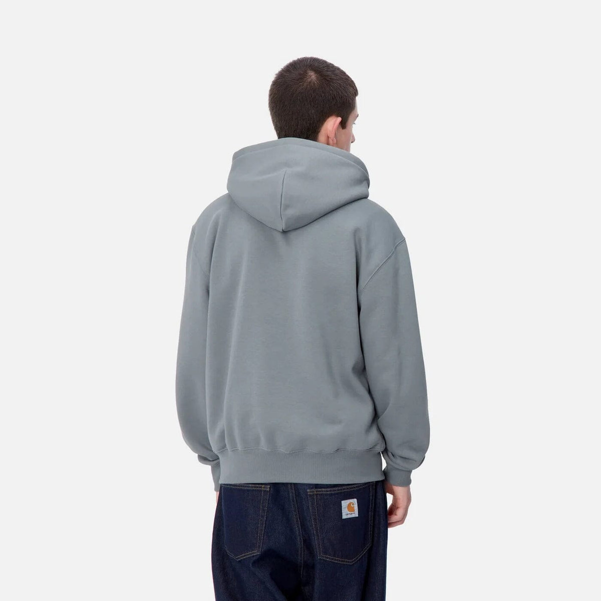 Carhartt WIP Hooded Carhartt Sweat Dove Grey/Wax hoodies Carhartt WIP 