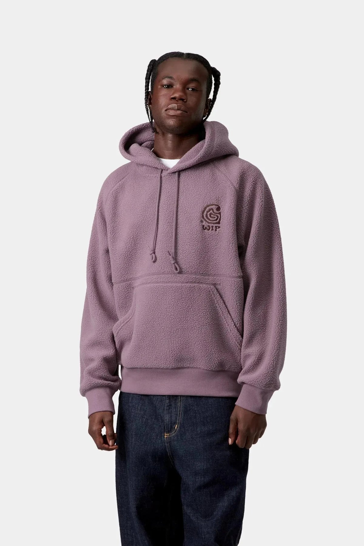 Carhartt WIP Hooded Helix Sweat Phlox/Palisander hoodies Carhartt WIP 
