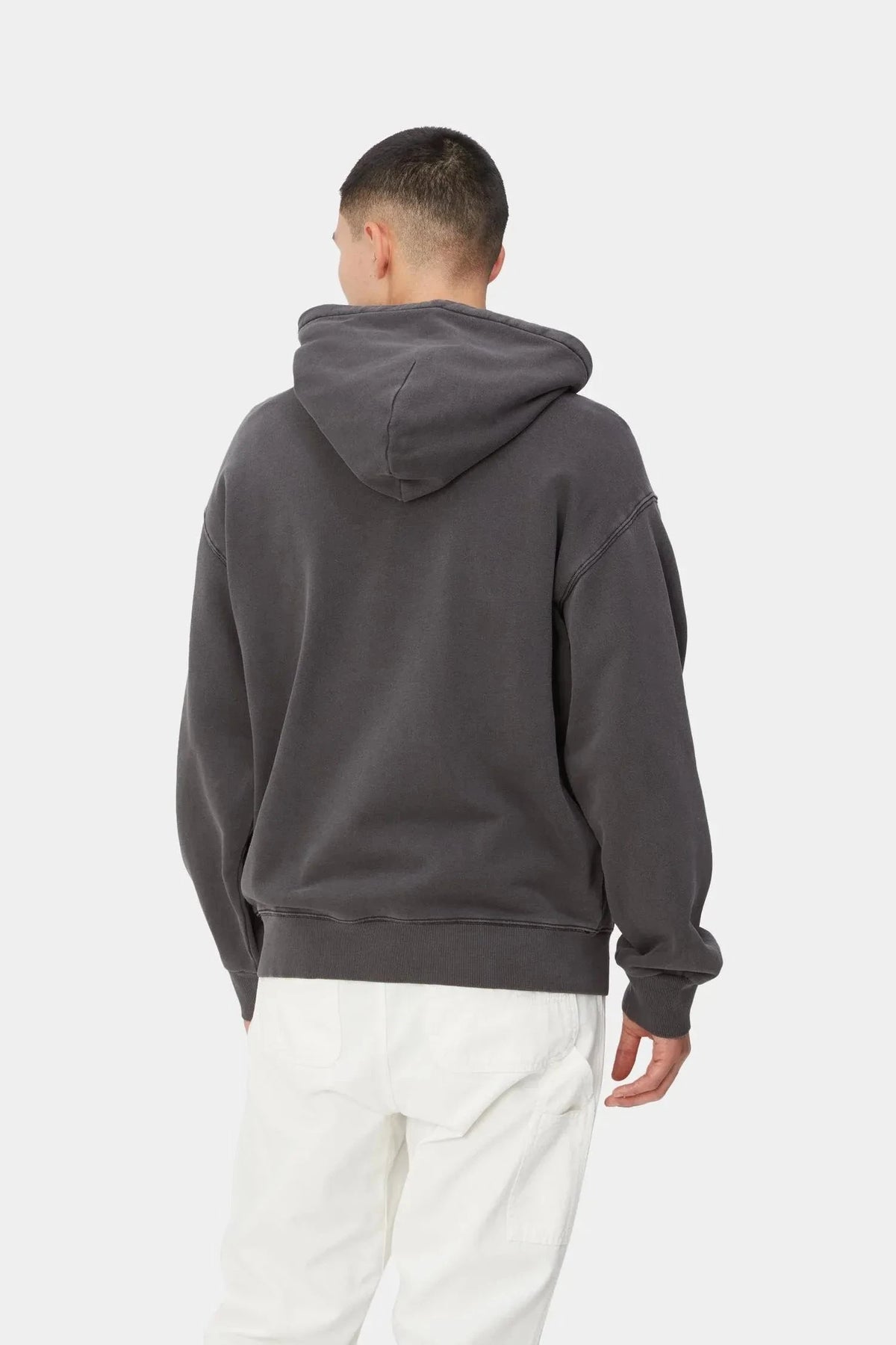 Carhartt WIP Hooded Nelson Sweat Black (Garment Dyed) hoodies Carhartt WIP 