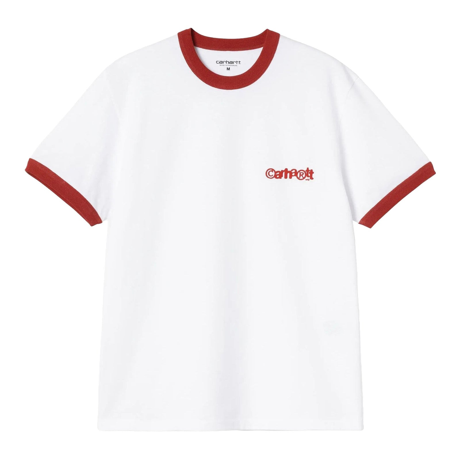 Carhartt WIP Ip Ringer Tee White/Red/Red Tees Carhartt WIP 
