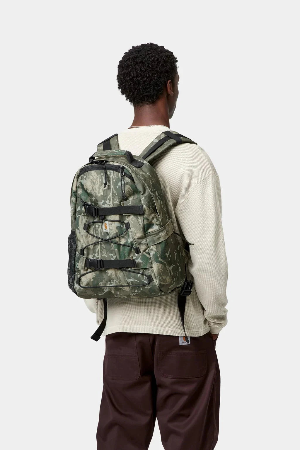 Carhartt WIP Kickflip Backpack Camo Combi/Green bags Carhartt WIP 