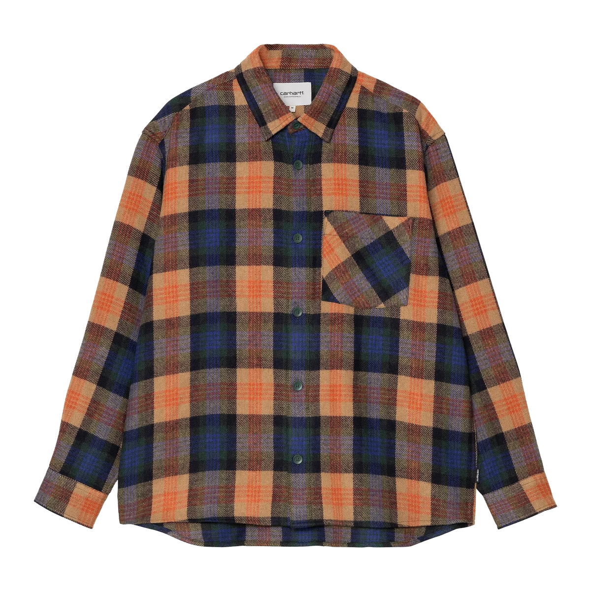 Carhartt WIP L/S Dern Shirt Dern Check/Sycamore Tree shirts Carhartt WIP 
