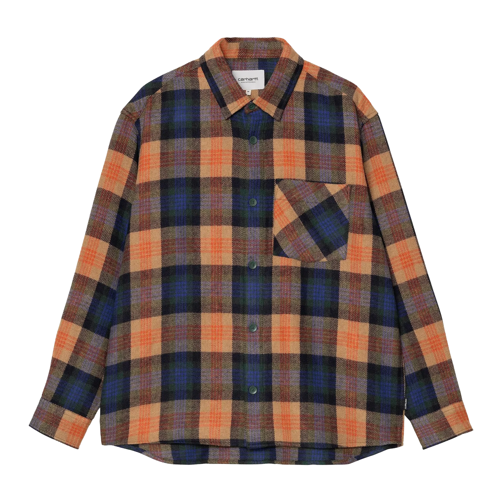 Carhartt WIP L/S Dern Shirt Dern Check/Sycamore Tree shirts Carhartt WIP 