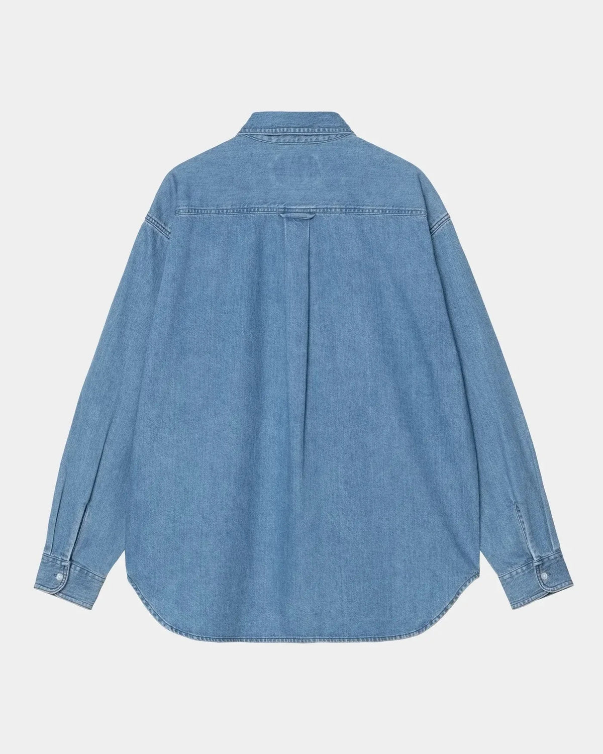Carhartt WIP L/S Lucas Shirt Blue Stone Washed shirts Carhartt WIP 