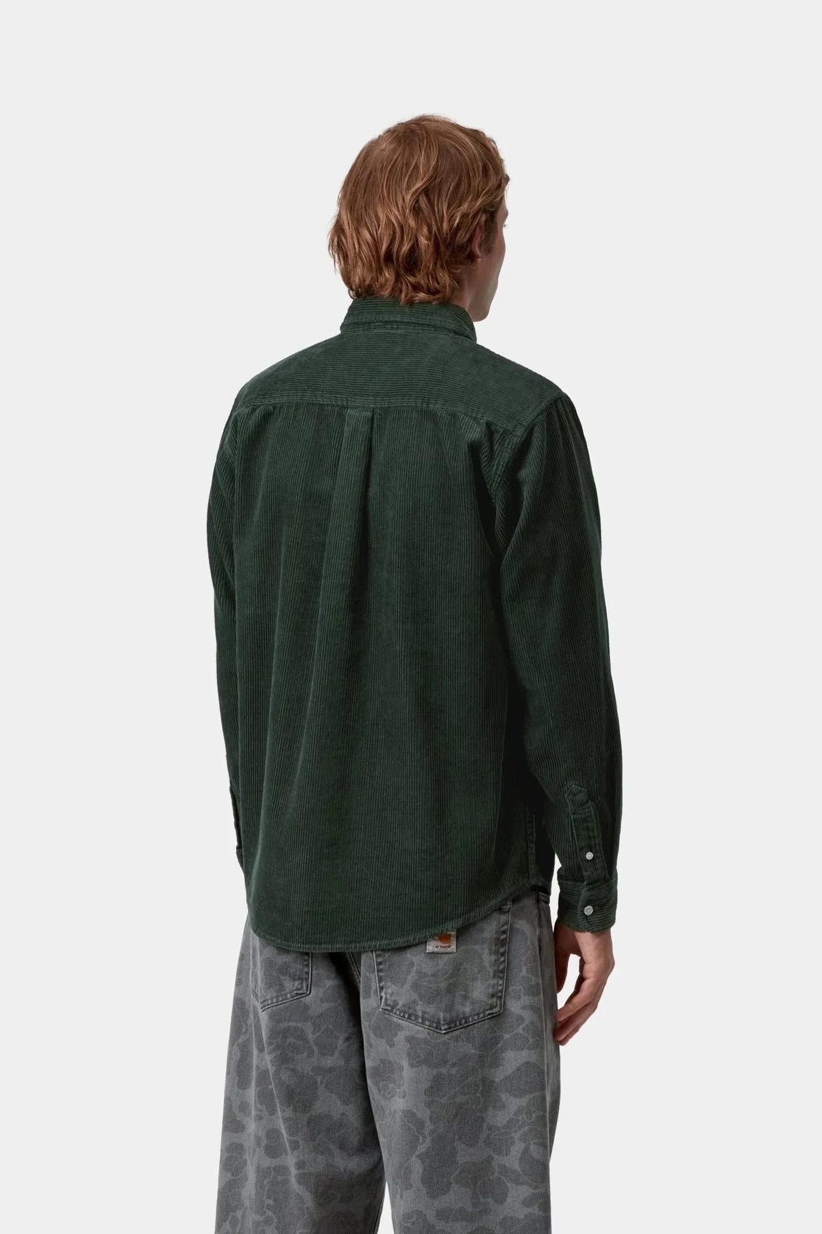 Carhartt WIP L/S Madison Cord Shirt Sycamore Tree shirts Carhartt WIP 