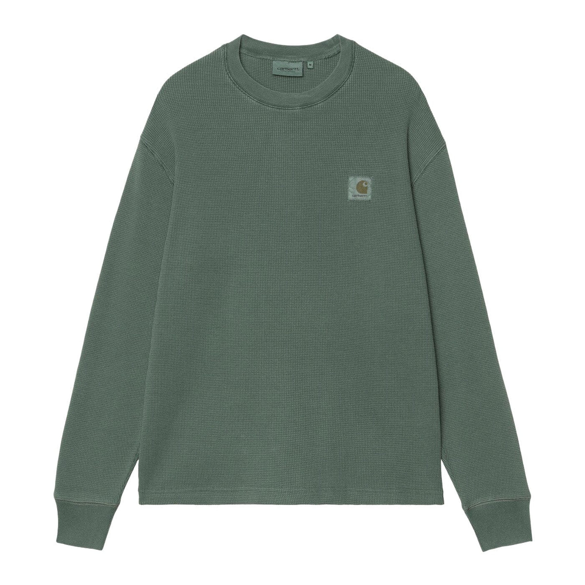 Carhartt WIP L/S Vista Waffle Tee Dark Scarab shirts Carhartt WIP 