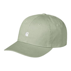 Carhartt WIP Madison Logo Cap Shady Green/White - Coureur Goods